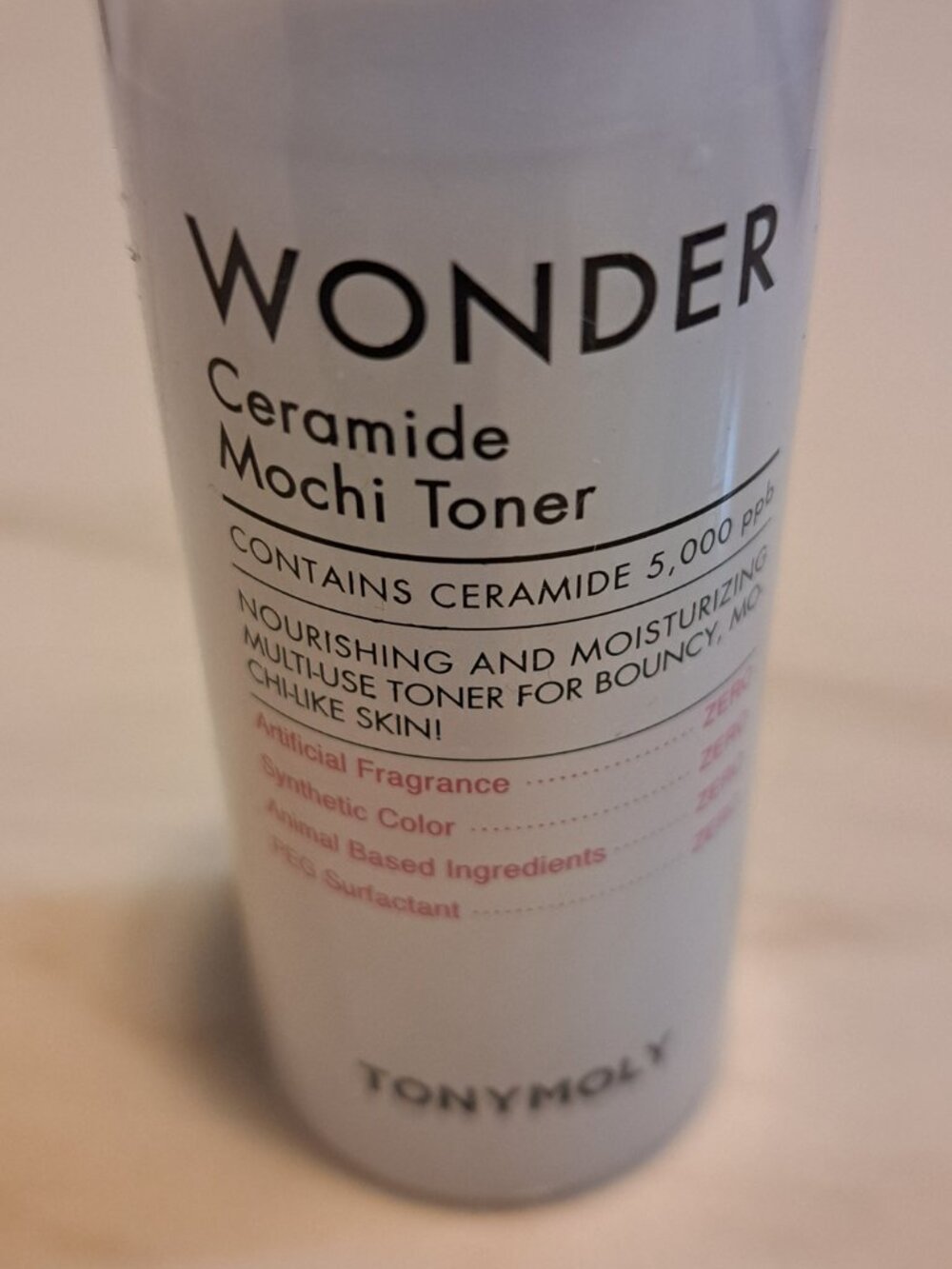 TONY MOLY WONDER CERAMIDE MOCHI TONER